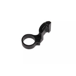 Oblique RIS flashlight mount - black