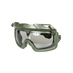 Tactical goggles 2in1 Olive / Black