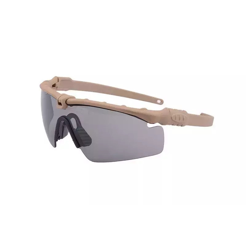 Glasses Tactical - Tan/smoke