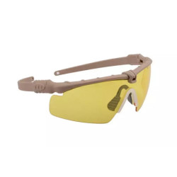 Glasses Tactical - Tan/yellow