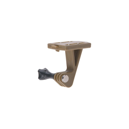 Helmet mount for sport camera - Tan