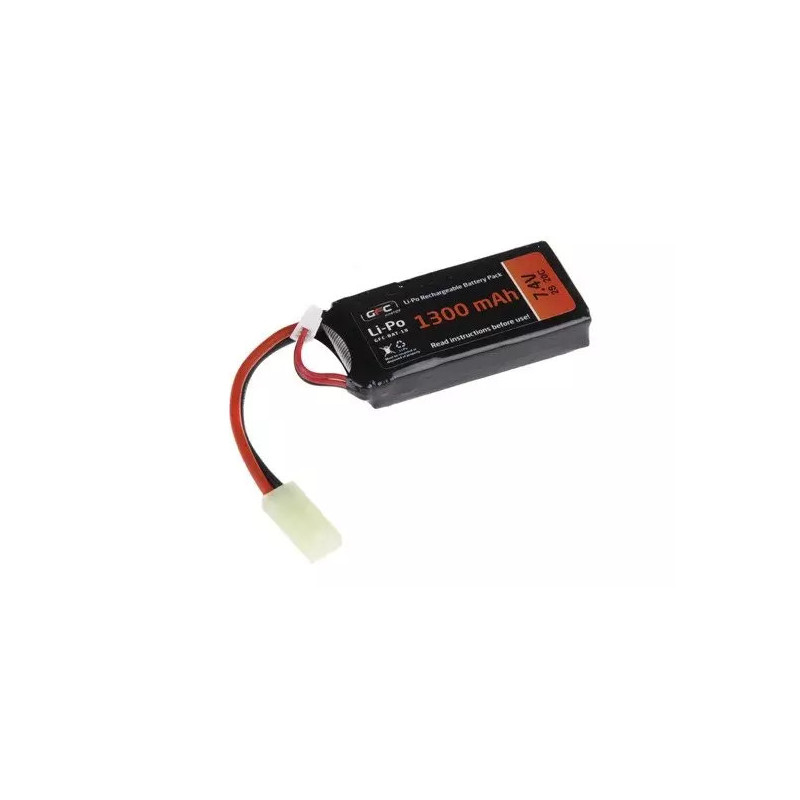 LiPo 7,4V 1300mAh 20/40C battery