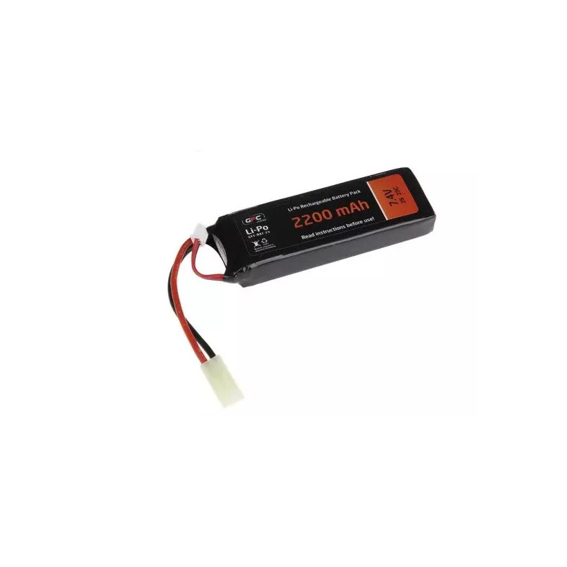 LiPo 7,4V 2200mAh 25/50C battery