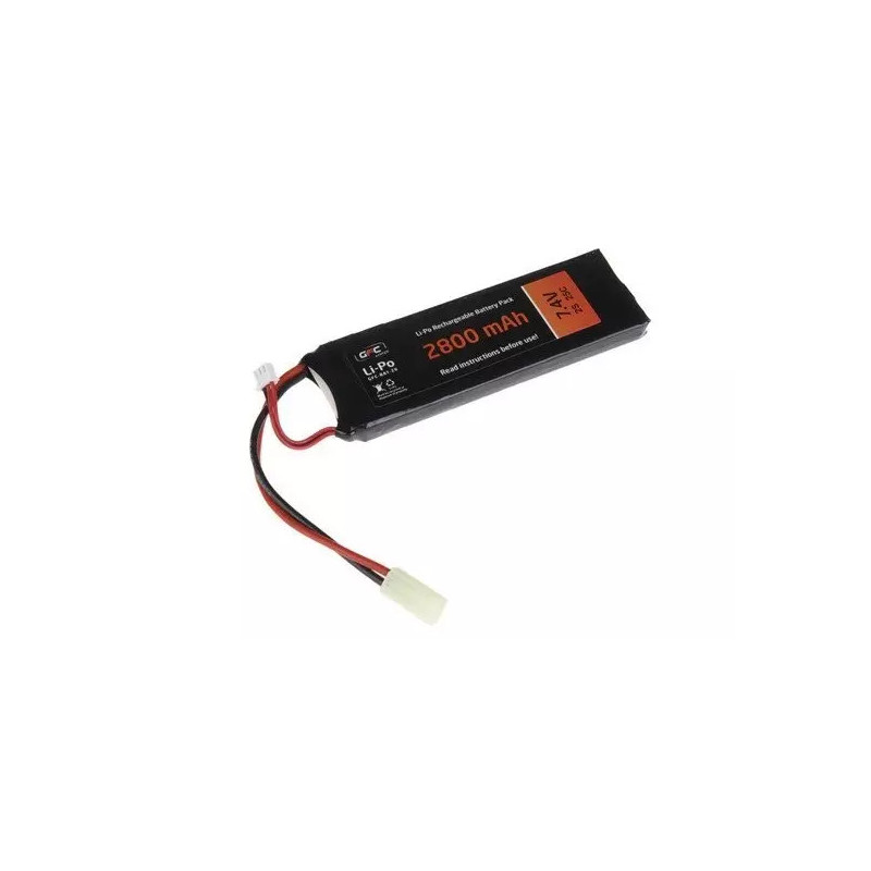 LiPo 7,4V 2800mAh 25/50C battery