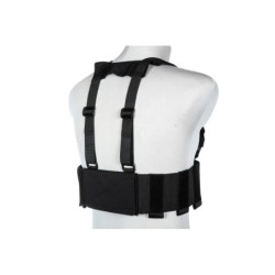 Low Profile Chest Rig - Black