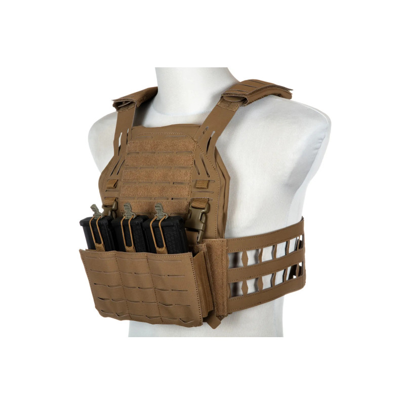 Laser-Cut plate carrier Stegadon - Coyote Brown