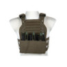 Laser-Cut plate carrier Stegadon - Olive