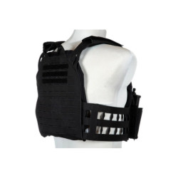 Laser-Cut plate carrier Stegadon - Black