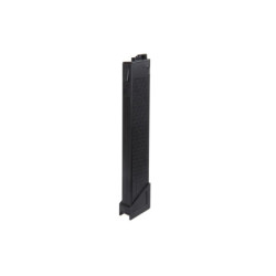 Hi-Cap 250-bullet magazine for SA- X 9mm Duo-system replicas Black