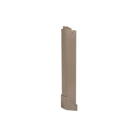 Hi-Cap 250-bullet magazine for SA- X 9mm Duo-system replicas Tan