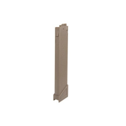 Hi-Cap 250-bullet magazine for SA- X 9mm Duo-system replicas Tan