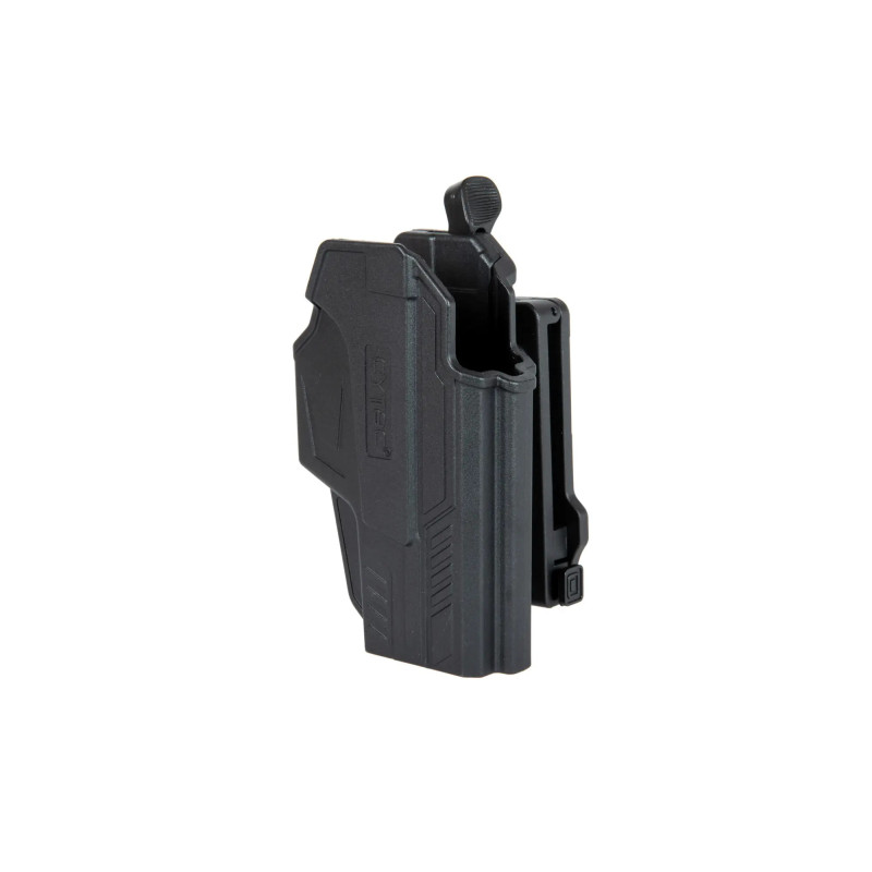 T-ThumbSmart Series holster with belt clip.