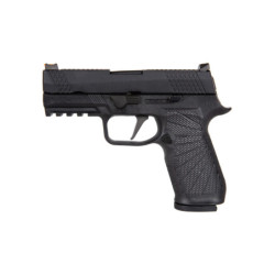 WE F18 Compact Green Gas Pistol replica Black