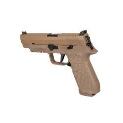 WE F17 Green Gas Pistol replica TAN