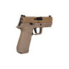 WE F18 Compact Green Gas Pistol replica TAN