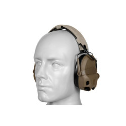 HD-17 Gen 6 tactical active headphones - Brown