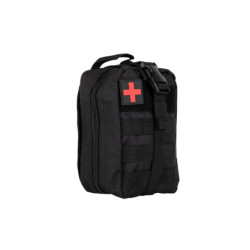 Large tear-off first aid kit - Black