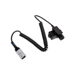 U94 PTT for PRC 152/148 Radios (Coiled Cable)