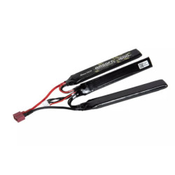 Li-Po Gens ace 25C 1500mAh 3S1P 11.1V battery - 3 modules