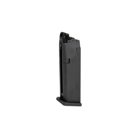 Green gas 22-bullet magazine for Glock 17 Gen 5 replicas