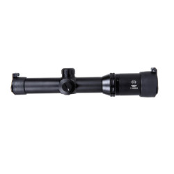 Airsoft scope Theta Optics 1-4x24 FFP