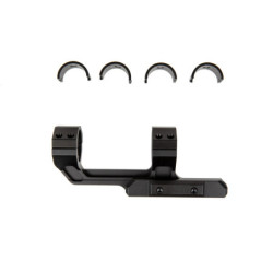 One-piece angled scope mount - Black