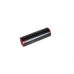 Carbon Silencer 30x100mm - Red