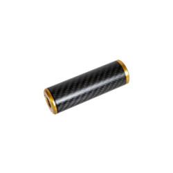 Carbon Silencer 30x100mm - Gold