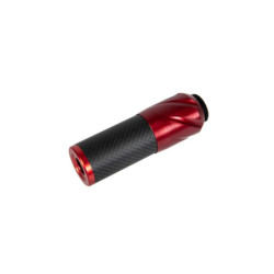 Carbon Silencer DSL2 36x100mm - Red