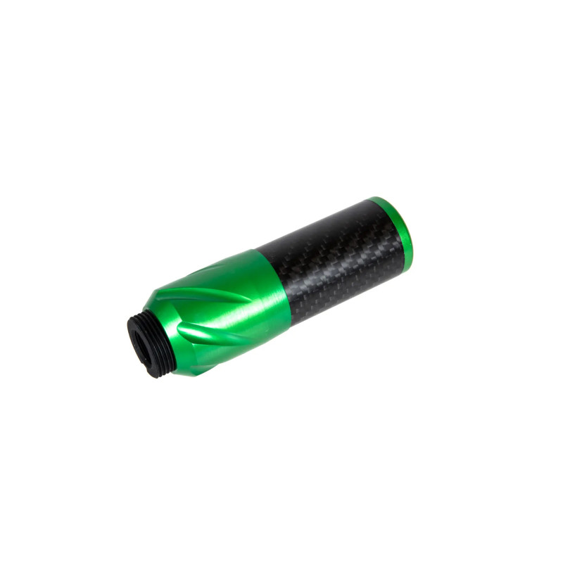 Carbon Silencer DSL2 36x100mm - Green