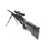 Warrior I  sniper rifle replica (with scope and bipod) - black