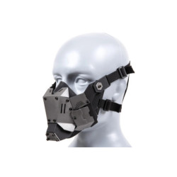 Cyberpunk Commander Mask – Black