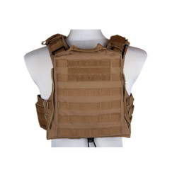 Tactical vest Plate Carrier Trias PRIMAL GEAR Coyote Brown