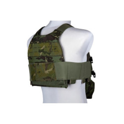 FCS-type tactical waistcoat with MK Chest Rig - Multicam Tropic