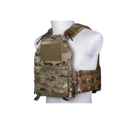 LAVC Assault Plate Carrier Tactical Vest - Multicam