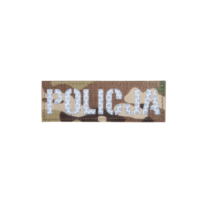 POLICE Reflective badge - Multicam