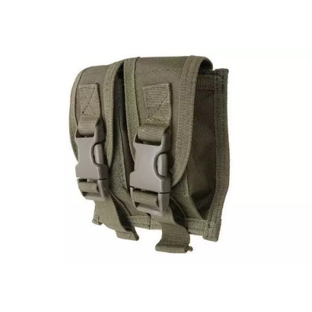 Double grenade pouch   - OLIVE