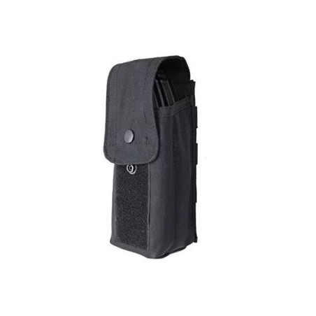 Single Pouch for 2 AK Magazines - Black