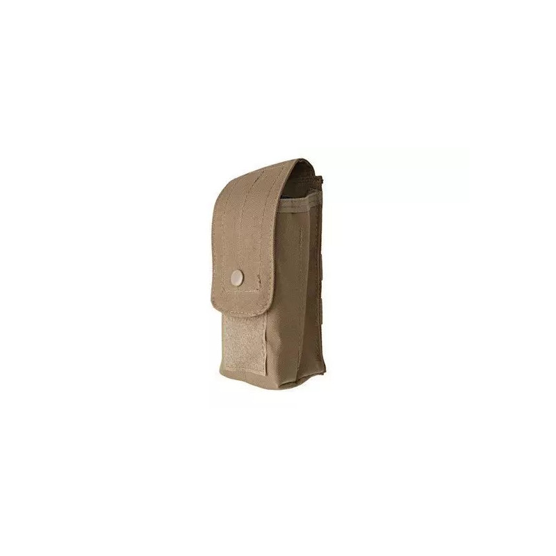 Single Pouch for 2 AK Magazines - Tan