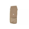 Single Pouch for 2 AK Magazines - Tan