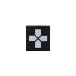 MED Cross Reflective patch - Black