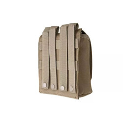 Double AK magazine pouch - tan