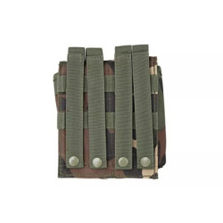 Double AK magazine pouch - woodland