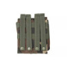 Double AK magazine pouch - woodland