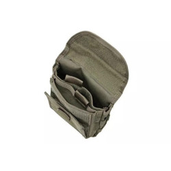 Administration panel with map pouch – OLIVE