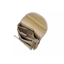 Administration panel with map pouch - sand