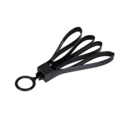 Replica disposable handcuffs Black