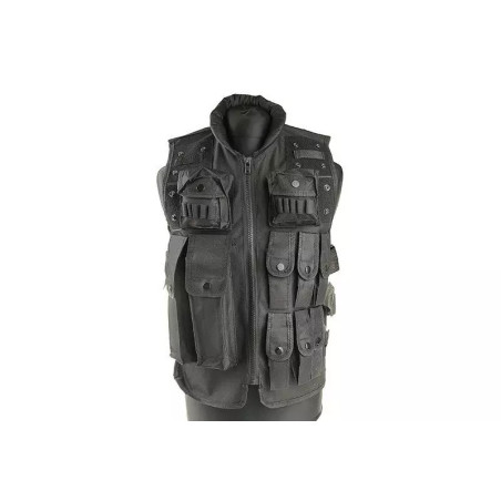 Police tactical vest - black