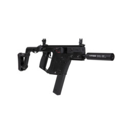 Krytac Kriss Vector submachine gun replica with dummy sound suppressor Black