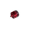 TopMax ERGAL CNC cylinder head (black PAD) Red